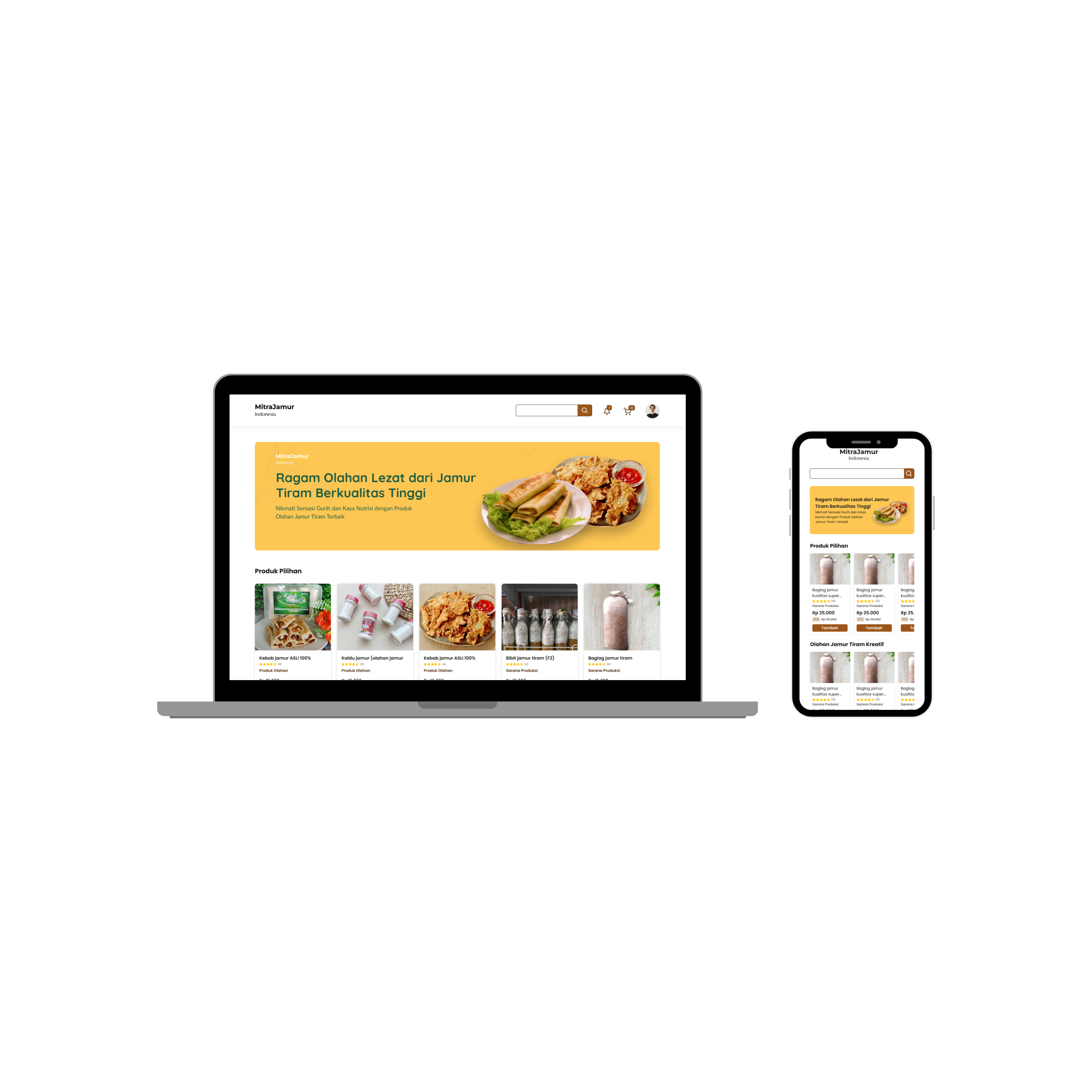 Mitra Jamur E-Commerce